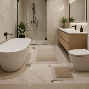 ensemble triabor exposé dans l'ambiance